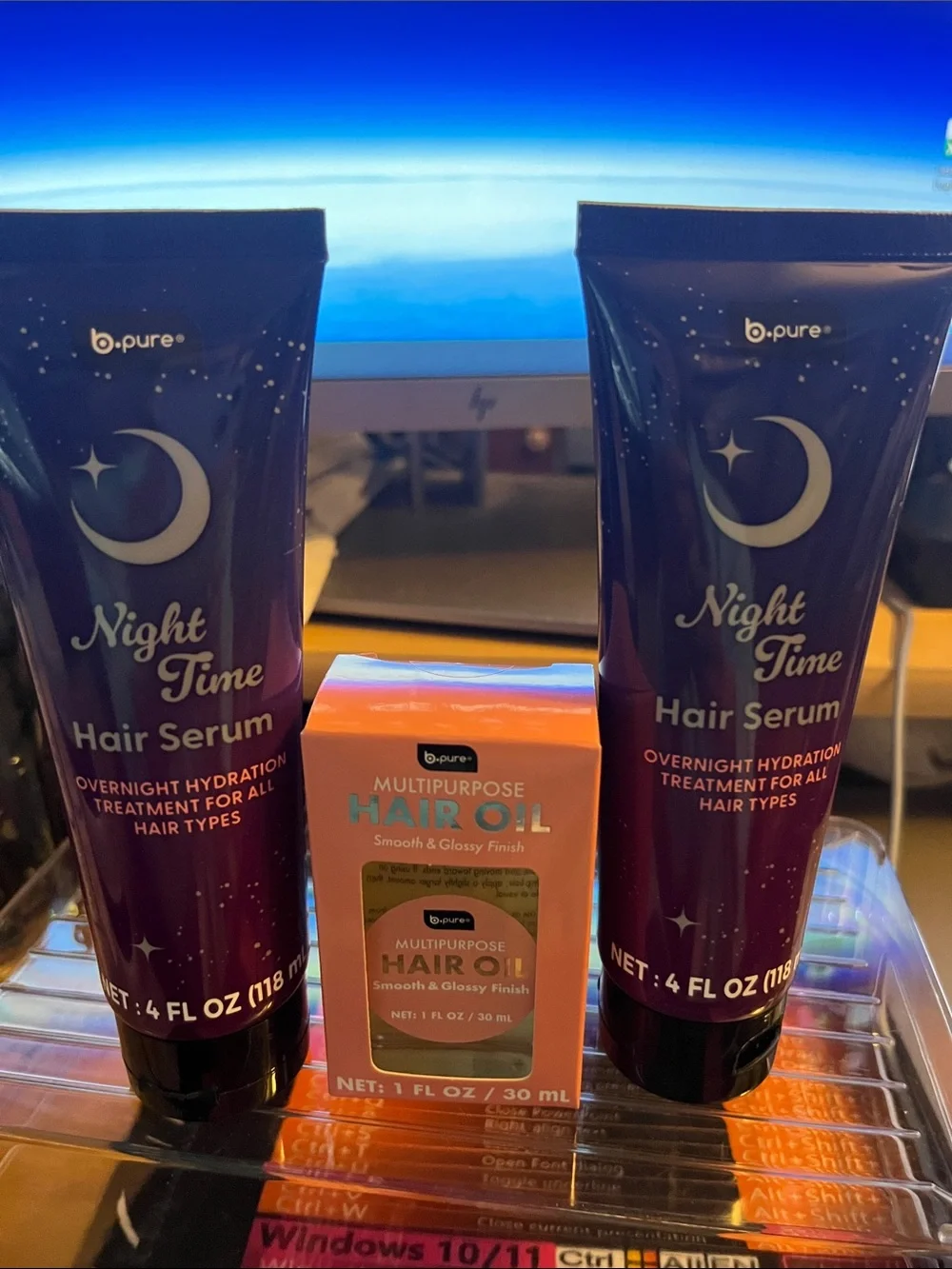 Night Time Hair Serum - Deep Purple